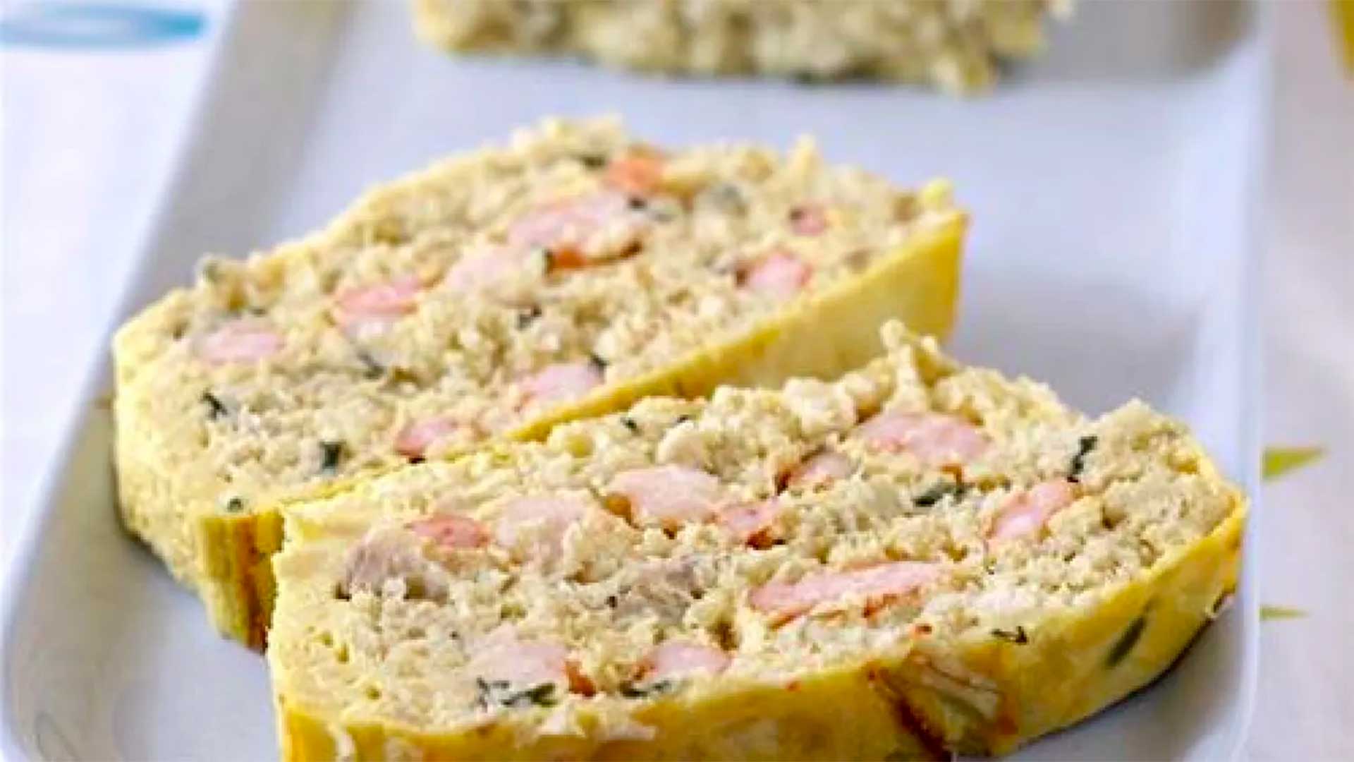 Terrine de cabillaud aux crevettes