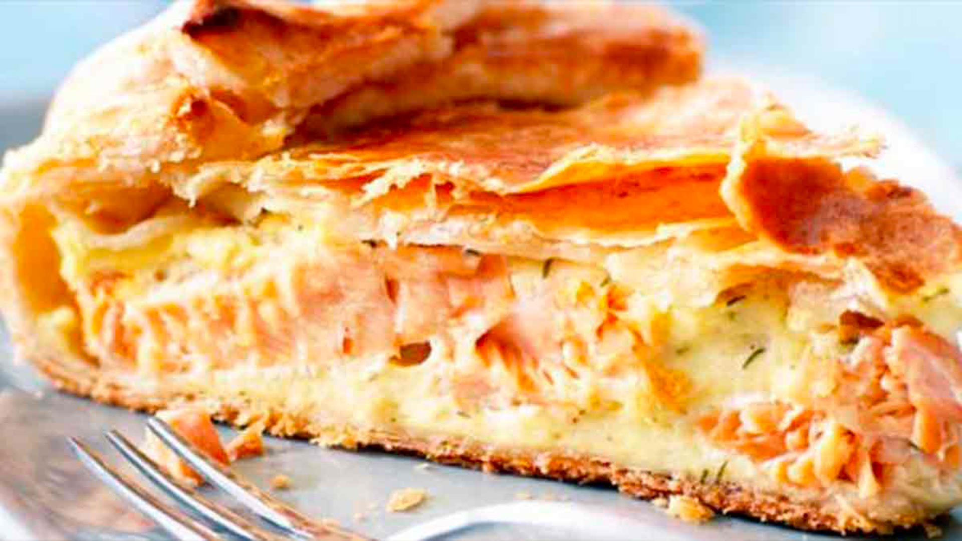 Tourte aux deux saumons