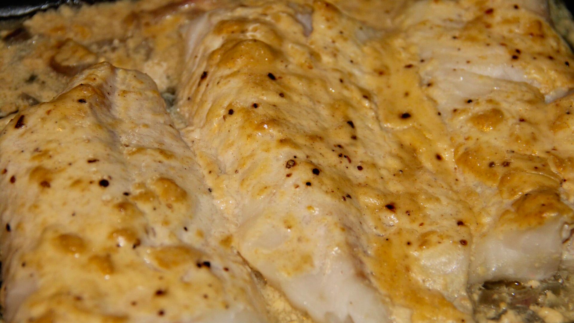 Turbot sauce moutarde